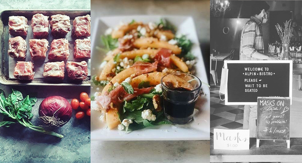 food from alpin bistro