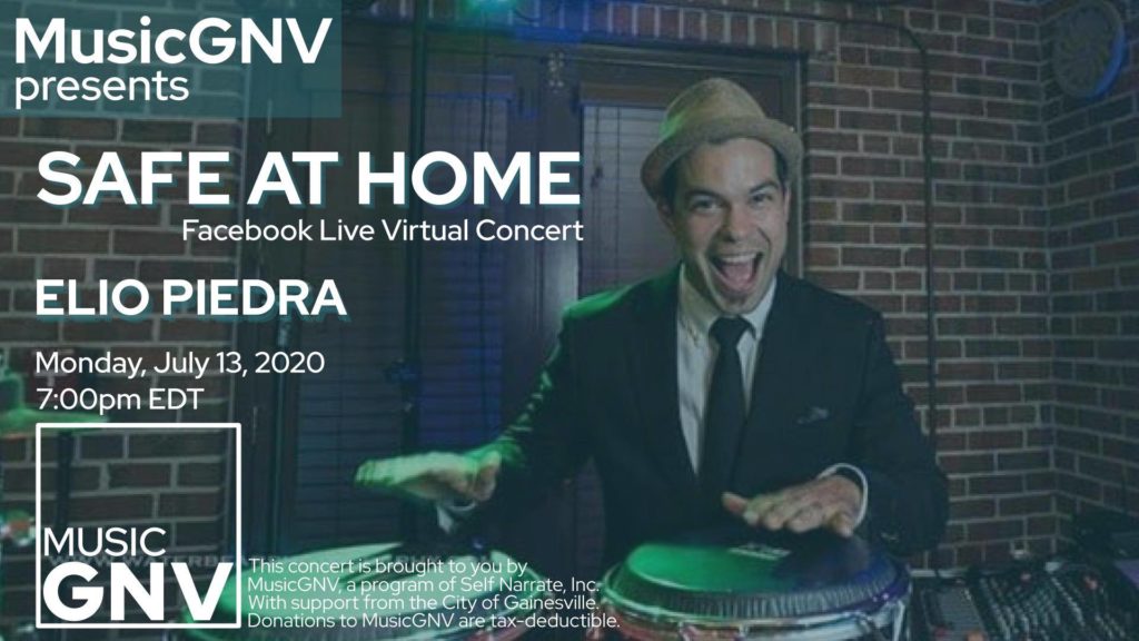elio piedra safe at home with Music GNV