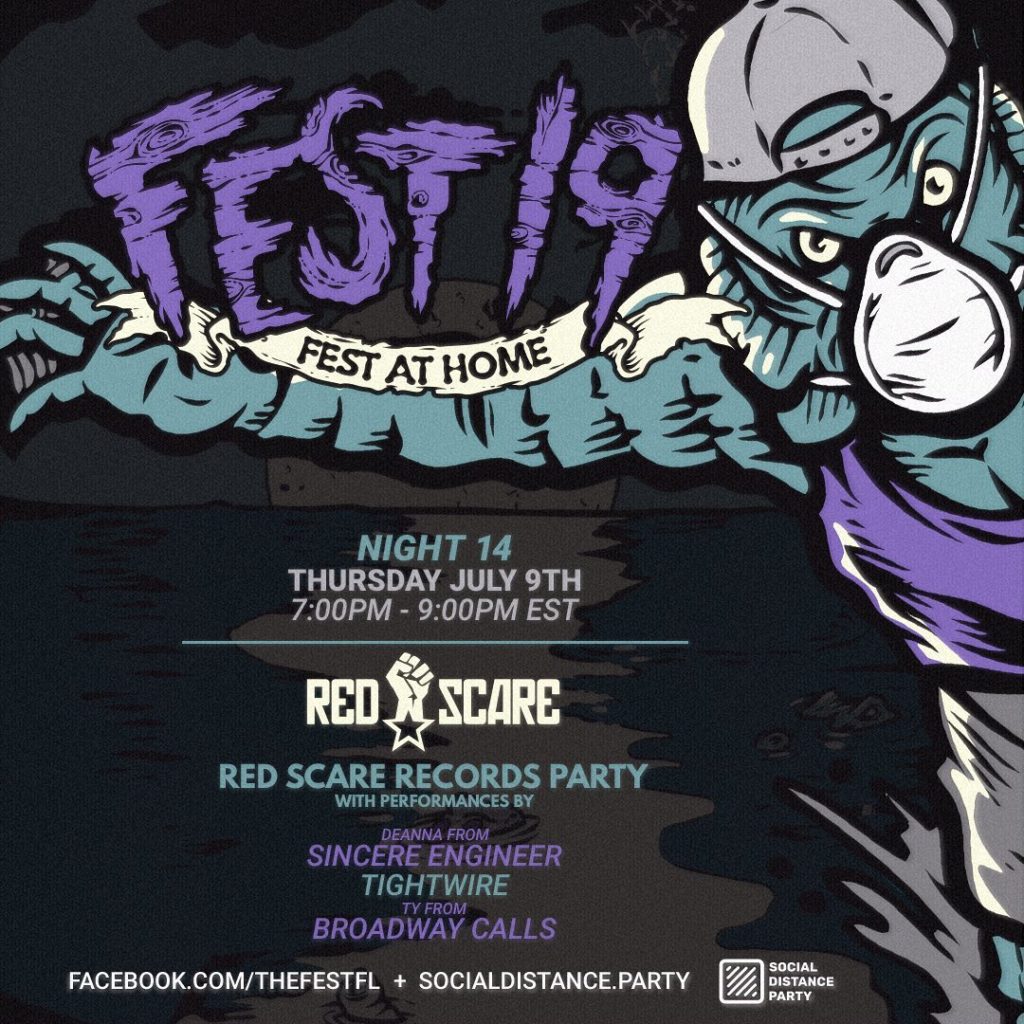 fest at home with red scare records