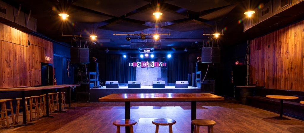 Stage at High Dive