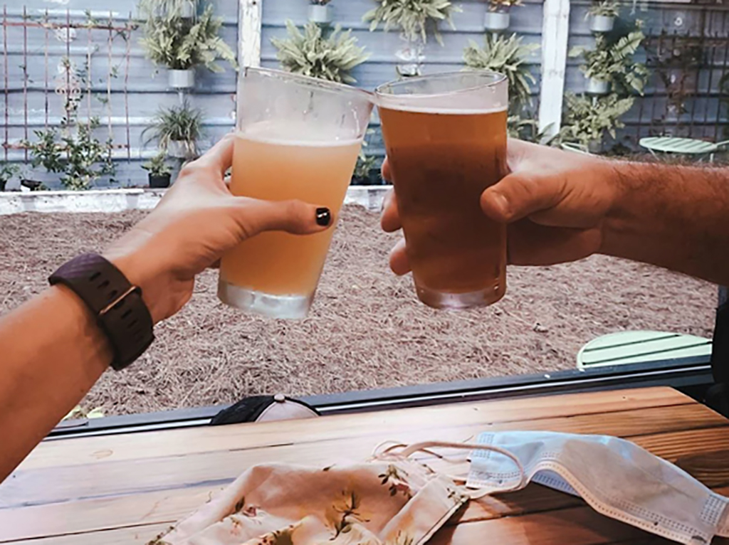 beer pints at cypress and grove