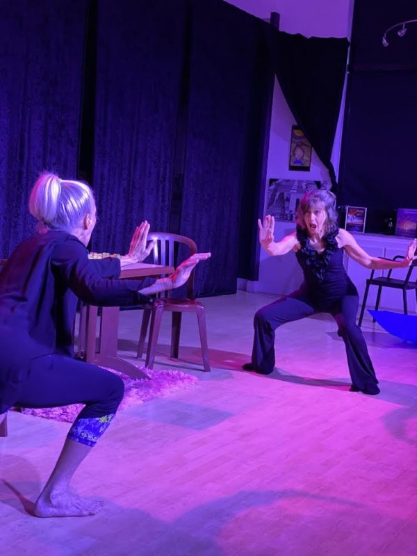 Sara Morsey and Ani Collier in THE STRONGER