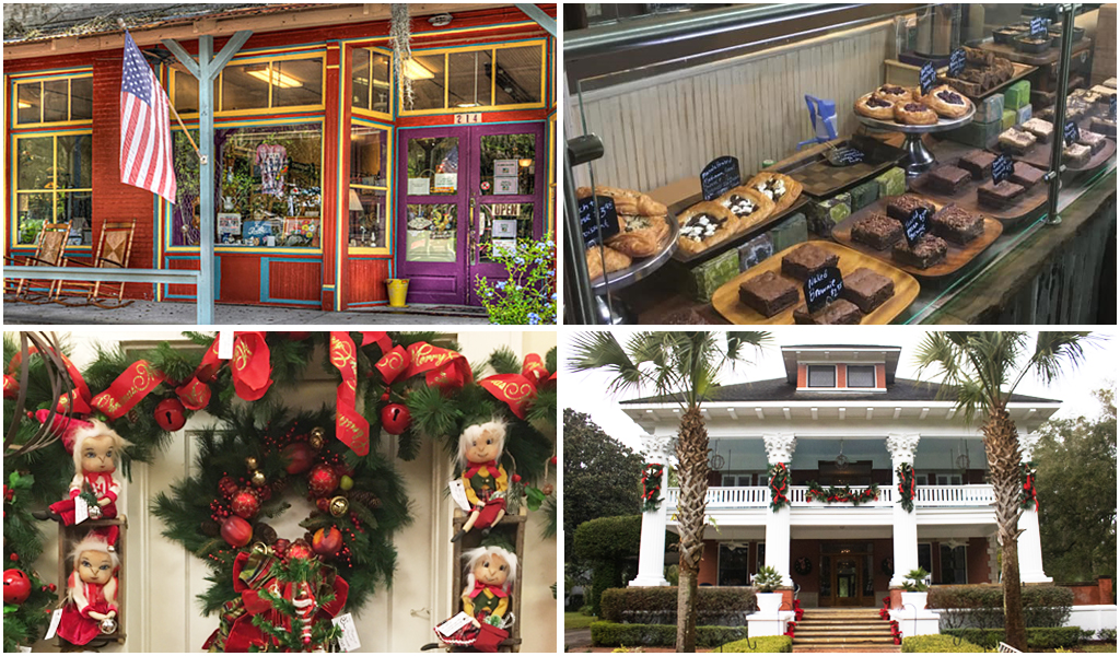 holiday shopping in micanopy