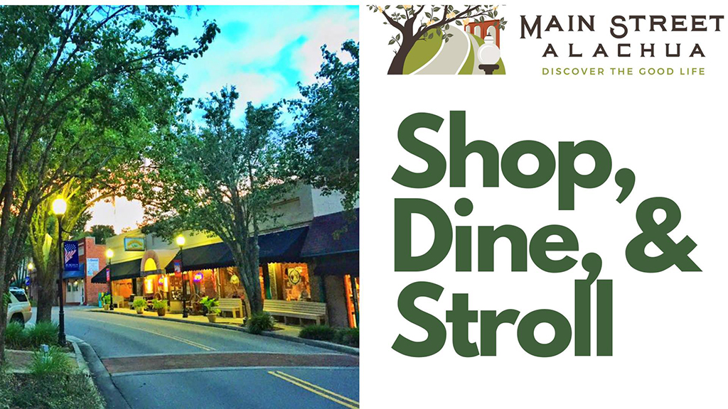 shop dine stroll