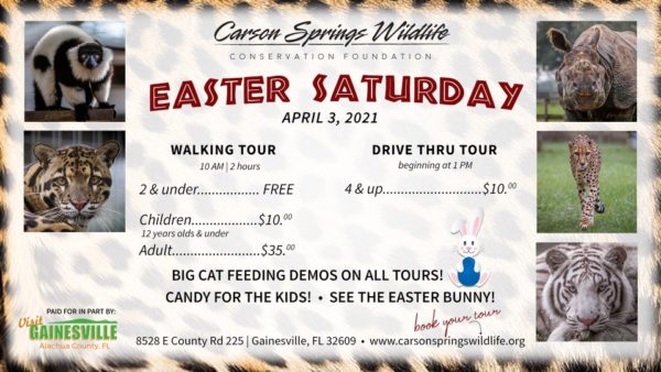 carson springs easter tour