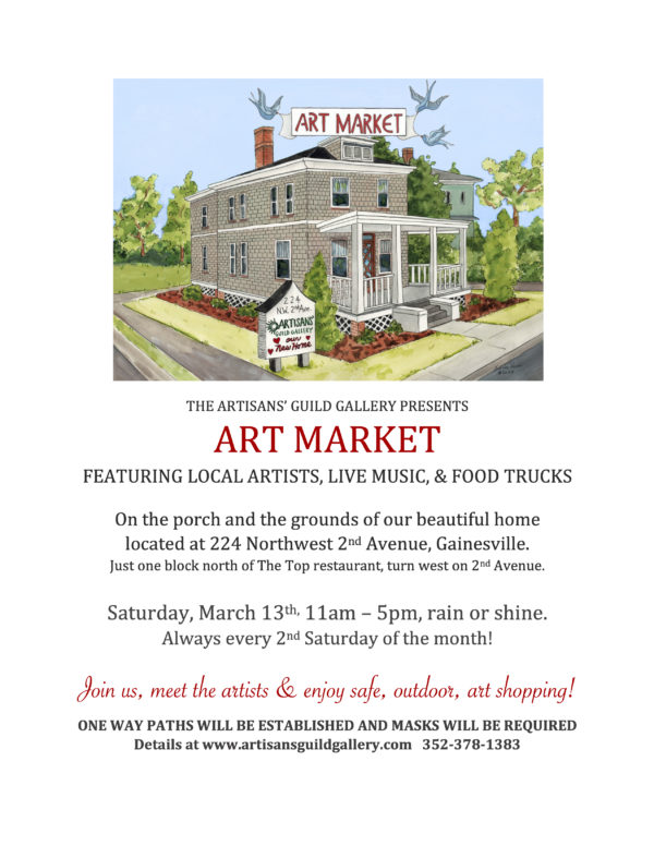 art market at artisans guild gallery