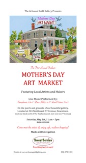 mother's day art market at artisans guild
