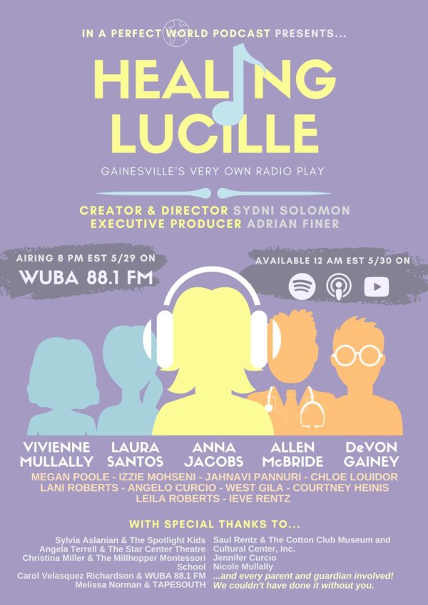 healing lucille radio show poster