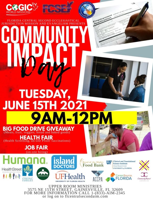 Community Impact Day flyer
