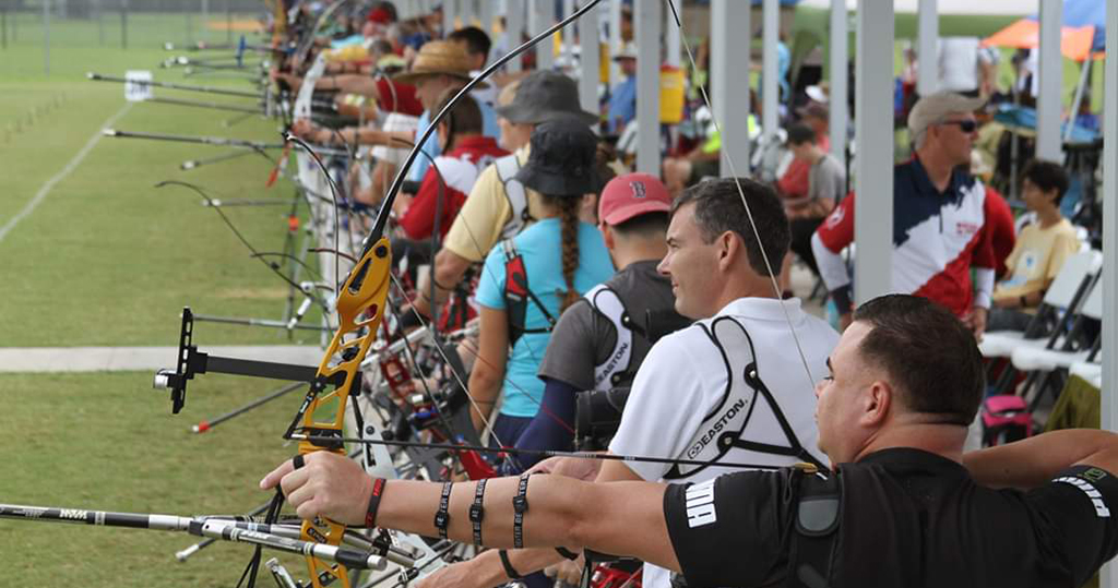 Archers at Easton Newberry Archery Center