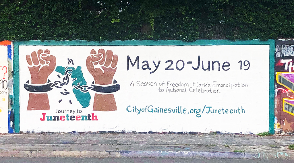 Journey to Juneteenth mural