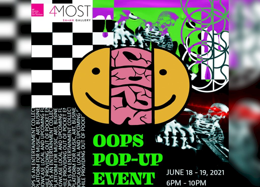 OOPS pop up art exhibit