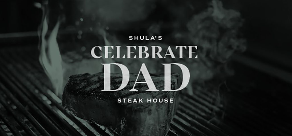 celebrate dad at shula's steakhouse
