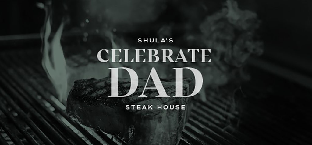 celebrate dad at shula's steakhouse
