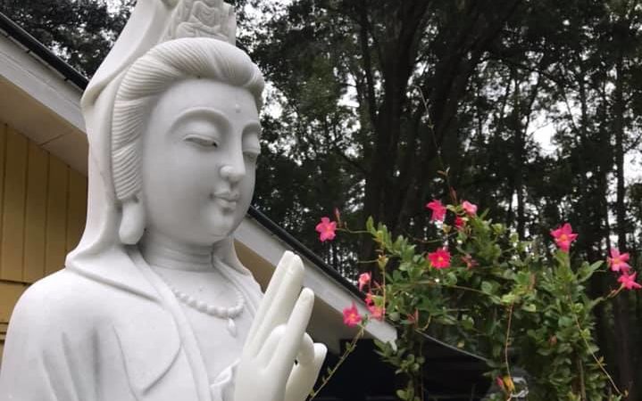 buddhist temple statue photo