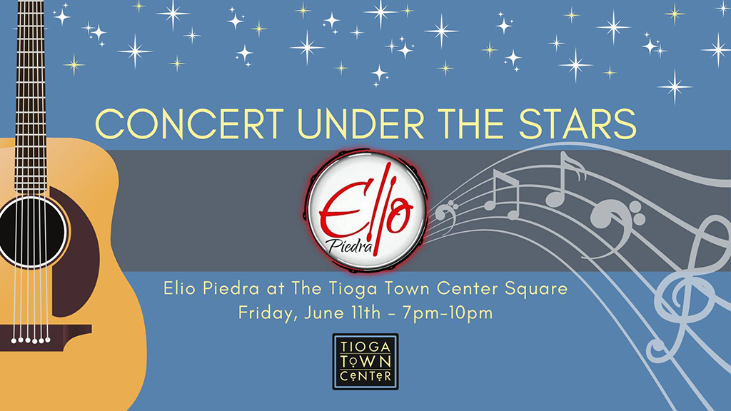 concert under the stars with Elio Piedra