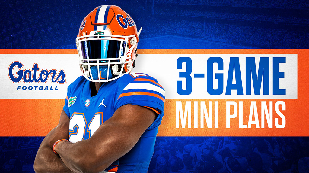 gators football 3 game mini plan