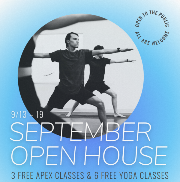 september yoga open house