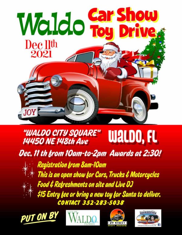 waldo car show and toy drive