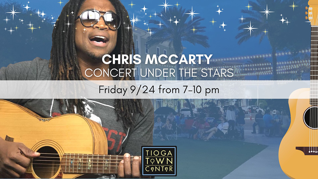 chris mccarty concert under the stars