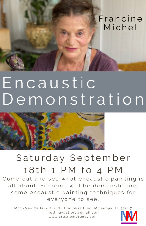 encaustic demonstration
