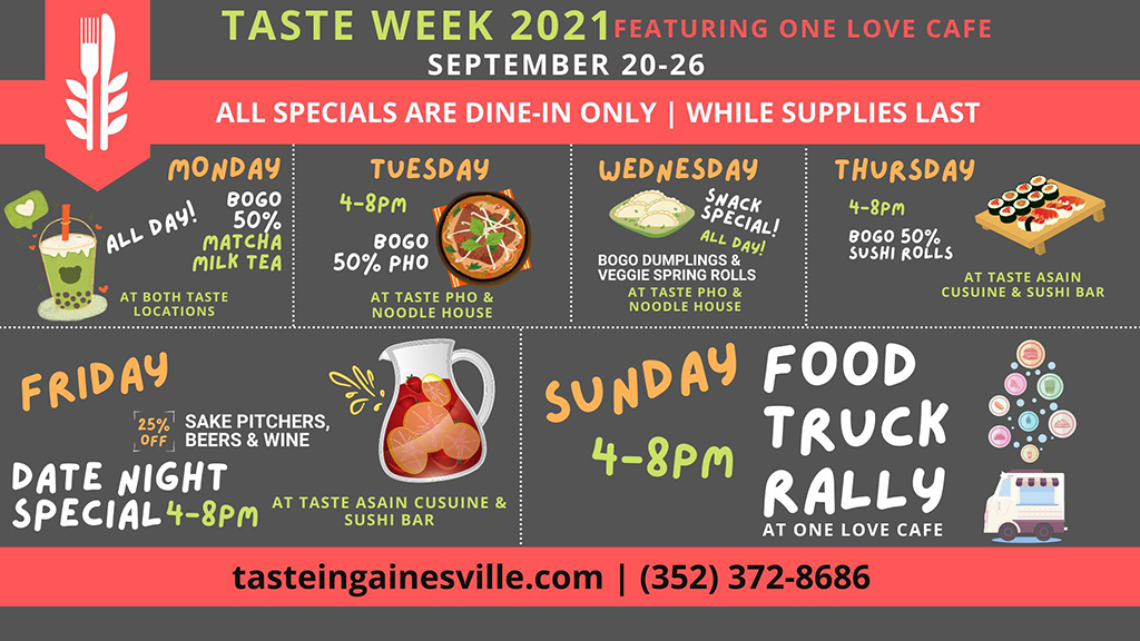 taste week 2021