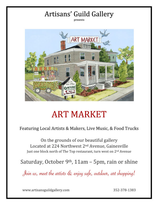art market at artisans guild gallery