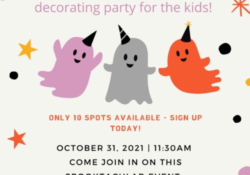 pumpkin decorating party poster