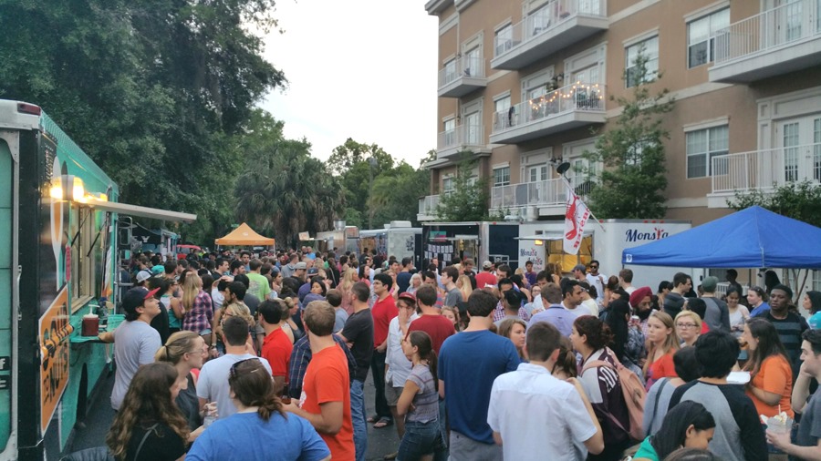 gainesville food truck rally
