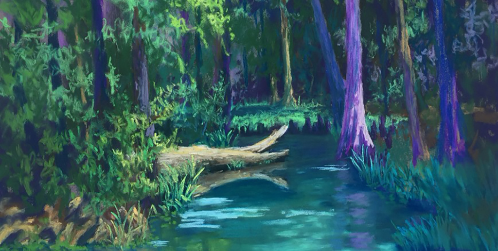 pastel painting