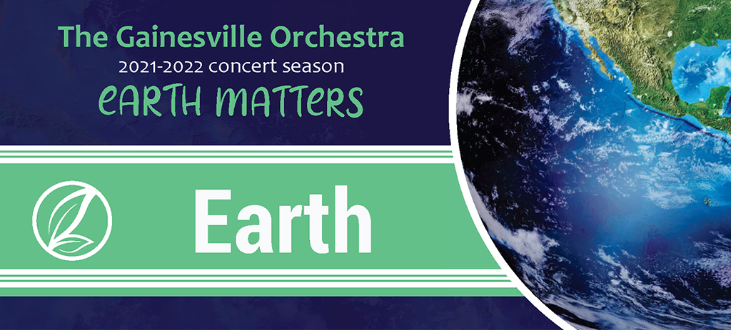 the gainesville orchestra earth matters