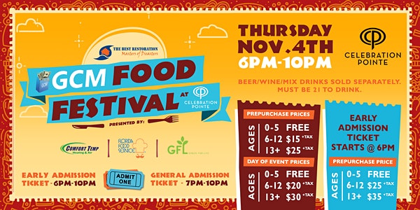 GCM food festival
