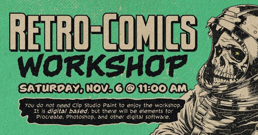 retro comics workshop