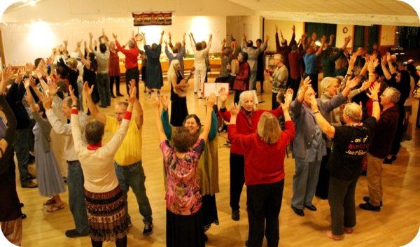 Happy Dancers on New Year's Eve