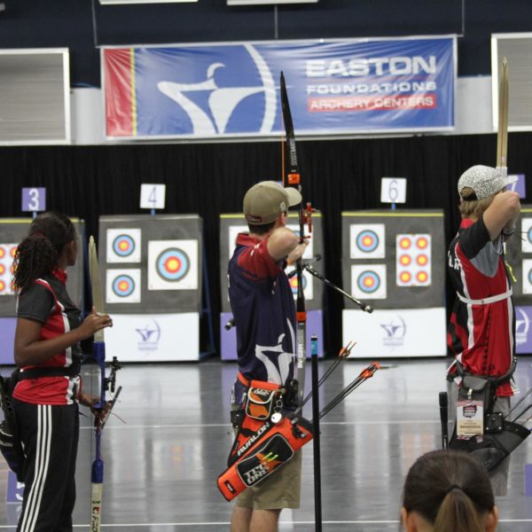 archers taking aim