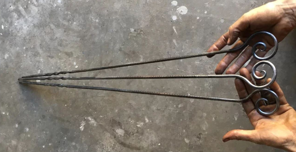 blacksmithing workshop marshmallow skewer