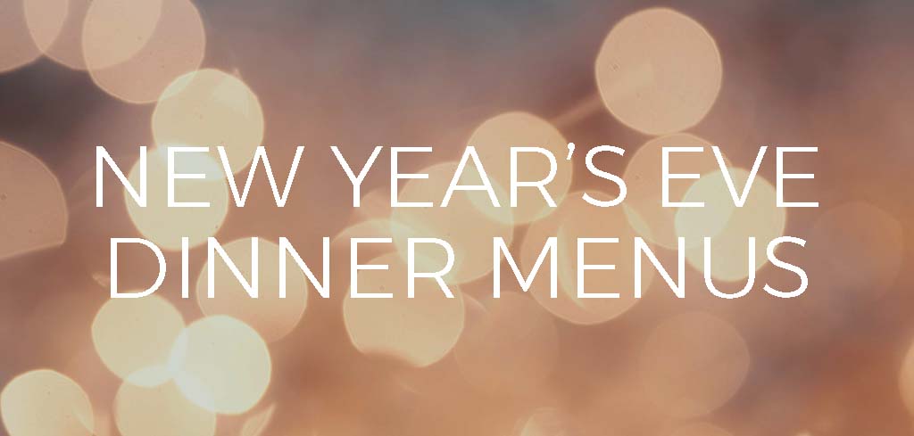 nye dinner menus