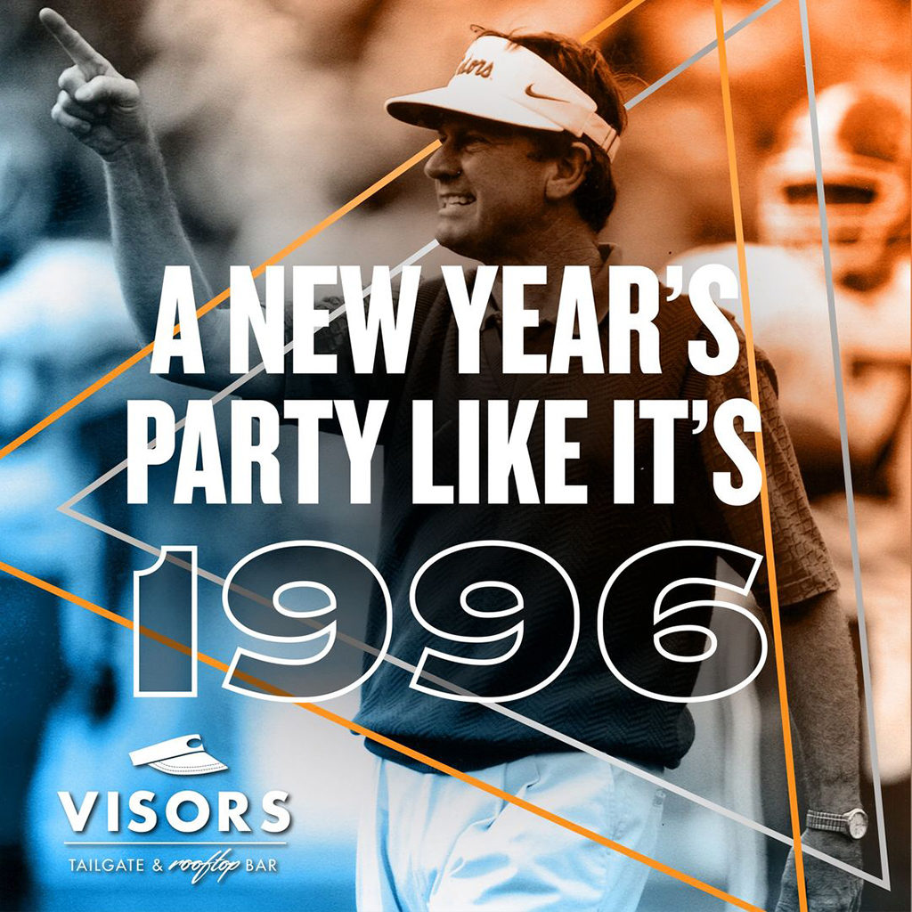 a new year's party like its 1996, image of coach spurrier