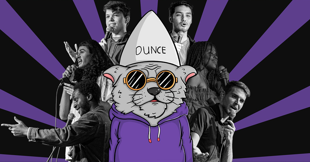 dunce cat stand up comedians