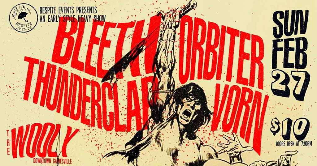 bleeth concert poster