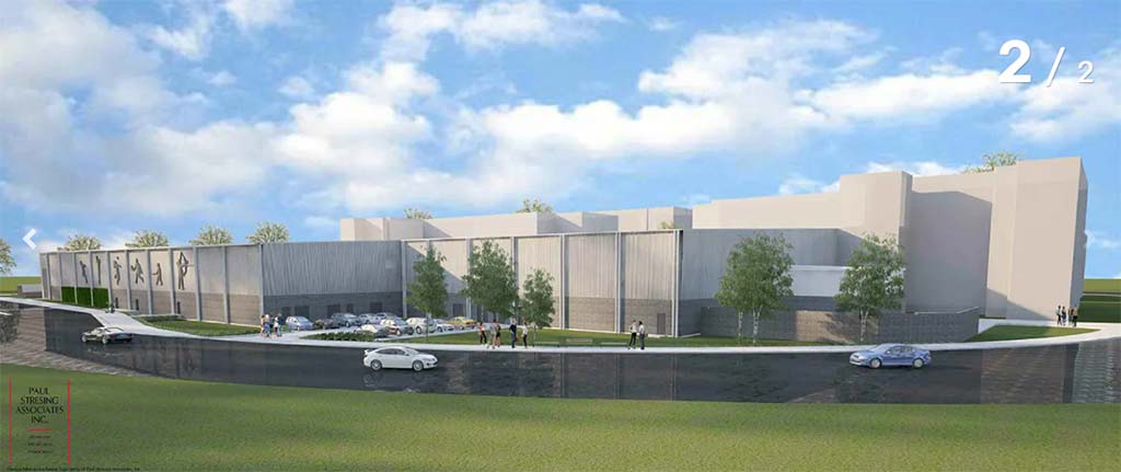 alachua county sports event center rendering