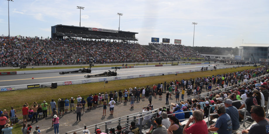 top fuel race at gatornationals