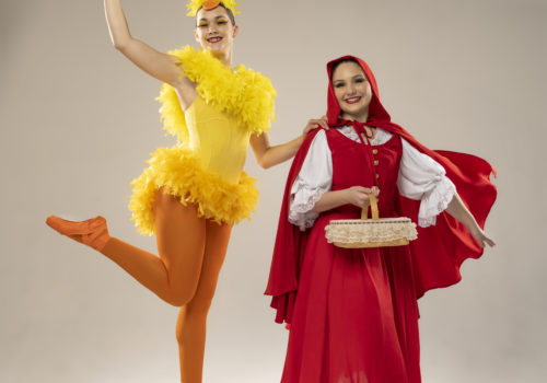duck and little read riding hood dancers