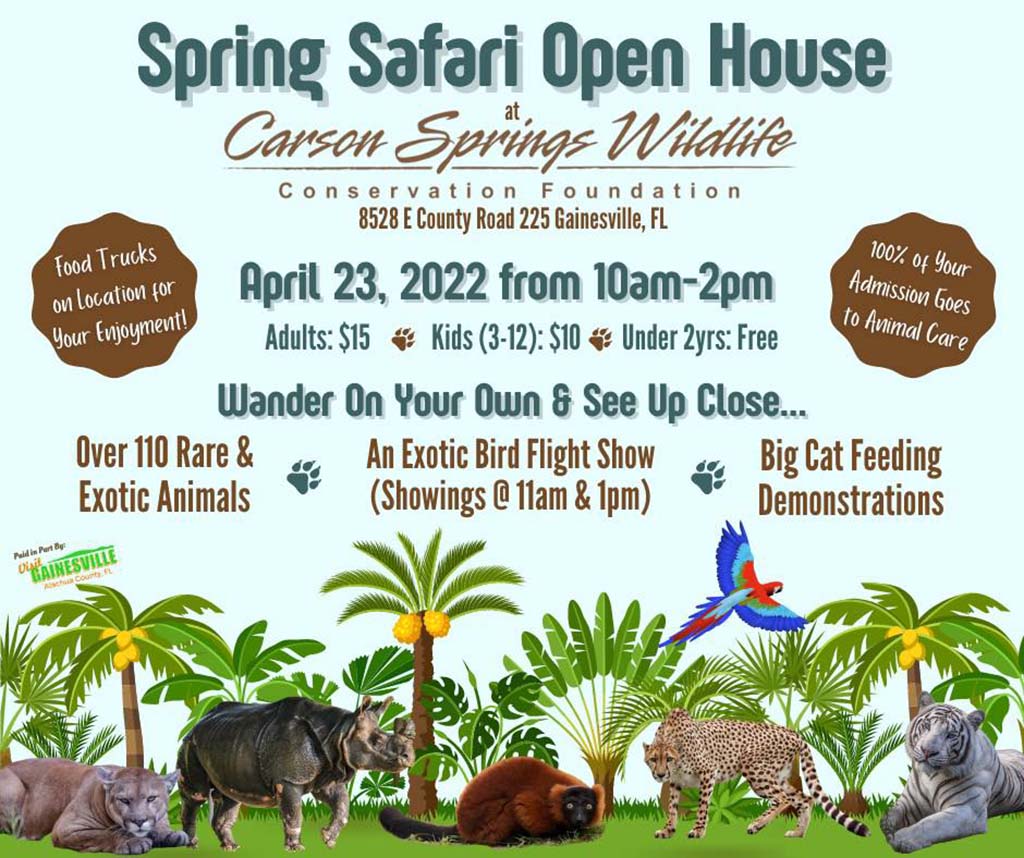 carson springs open house