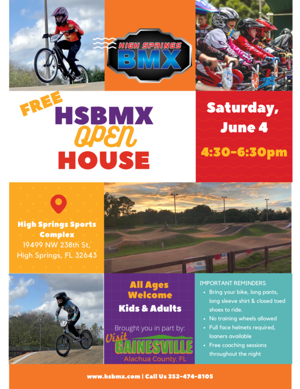 High Springs BMX Open House