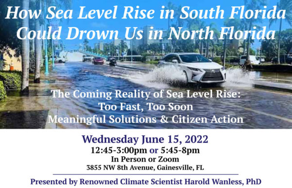 How sea level rise in south florida could drown us in north florida