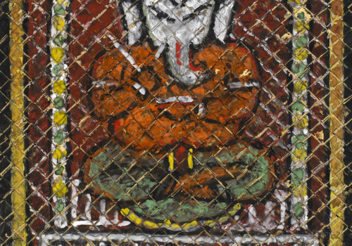 Jamini Roy, "Ganesha," c. 1950s