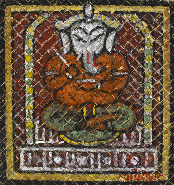 Jamini Roy, "Ganesha," c. 1950s