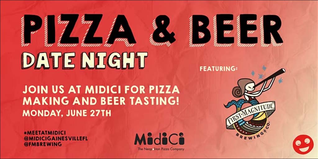 pizza and beer night