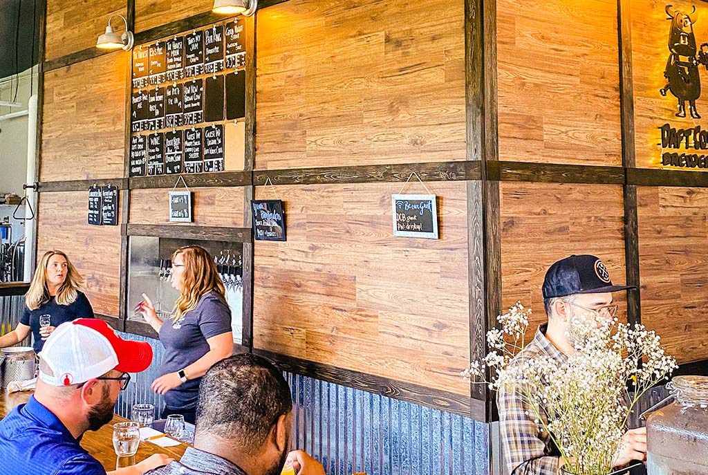 daft cow brewery taproom
